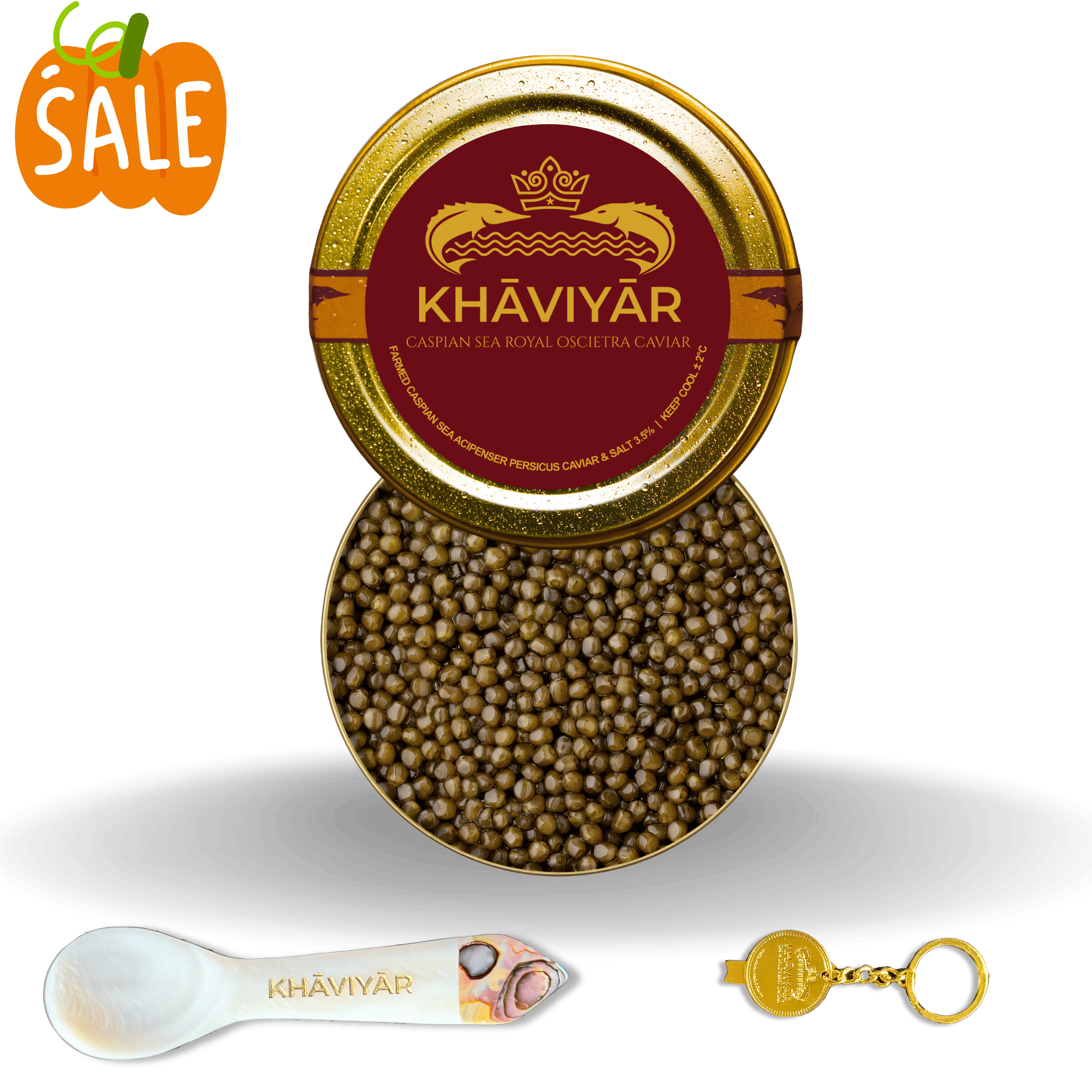 HALLOWEEN SALE: Royal-Grade Caviar Set