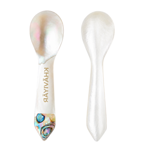 Mother-of-pearl caviar spoon