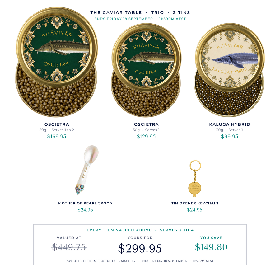The Caviar Table