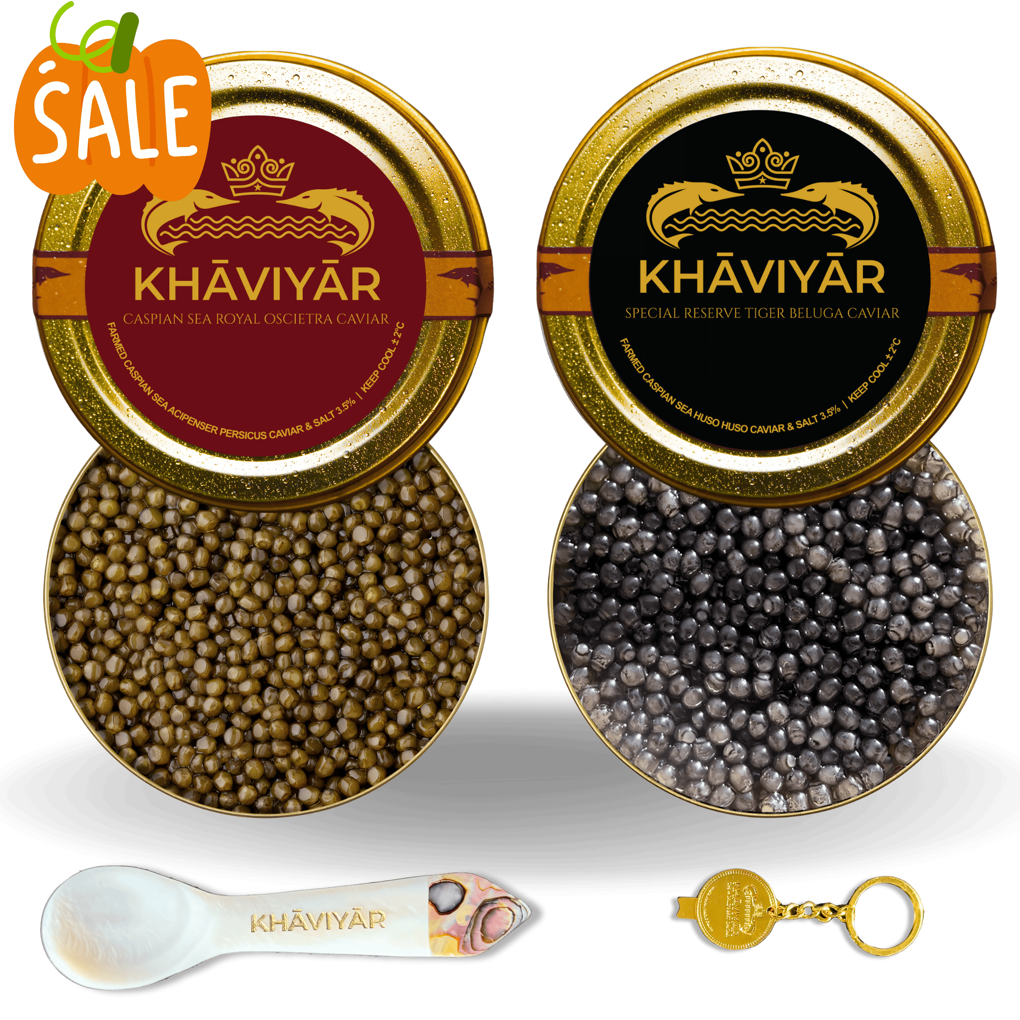 HALLOWEEN SALE: Caviar Tasting Bundle