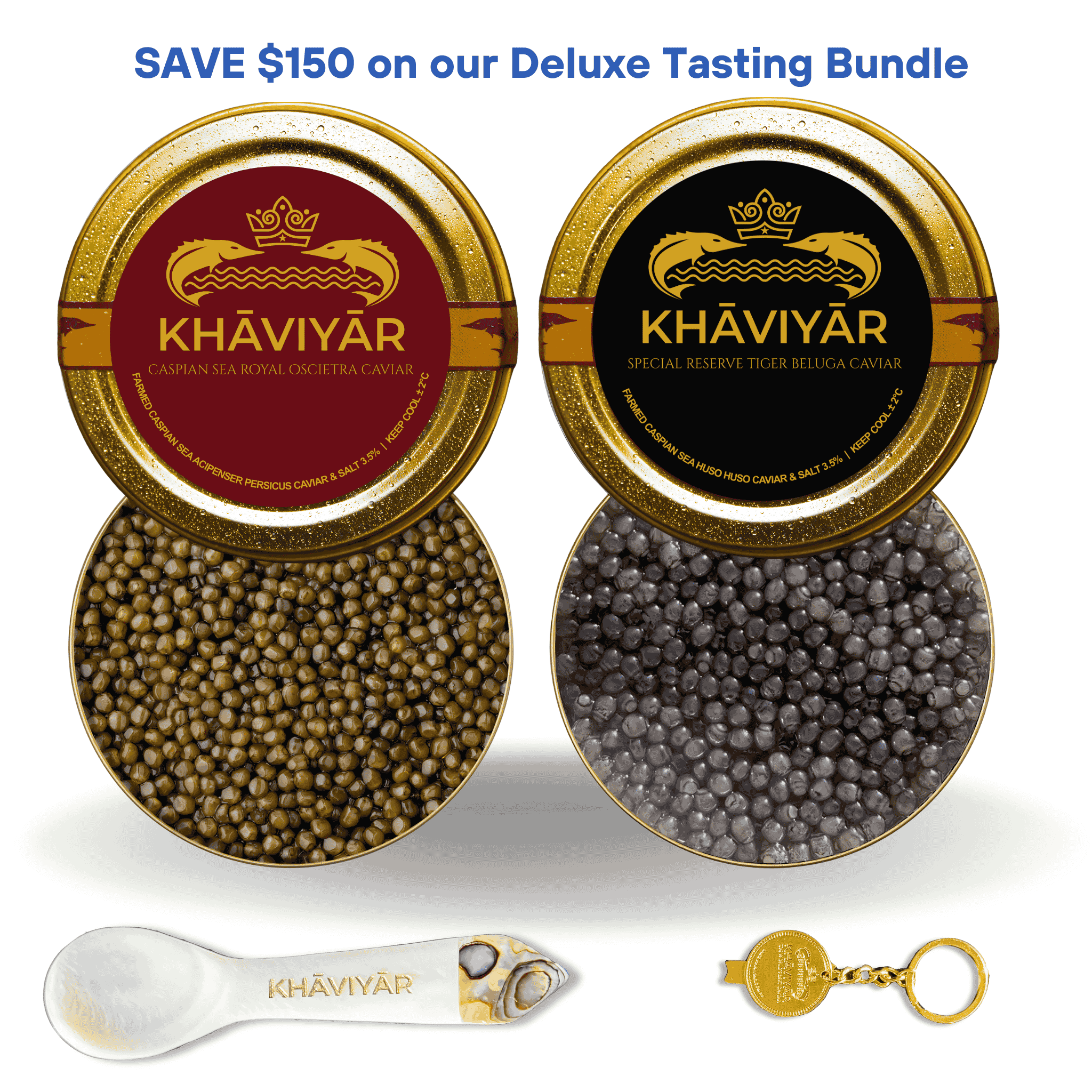 Caviar Tasting Bundle (Save $150)