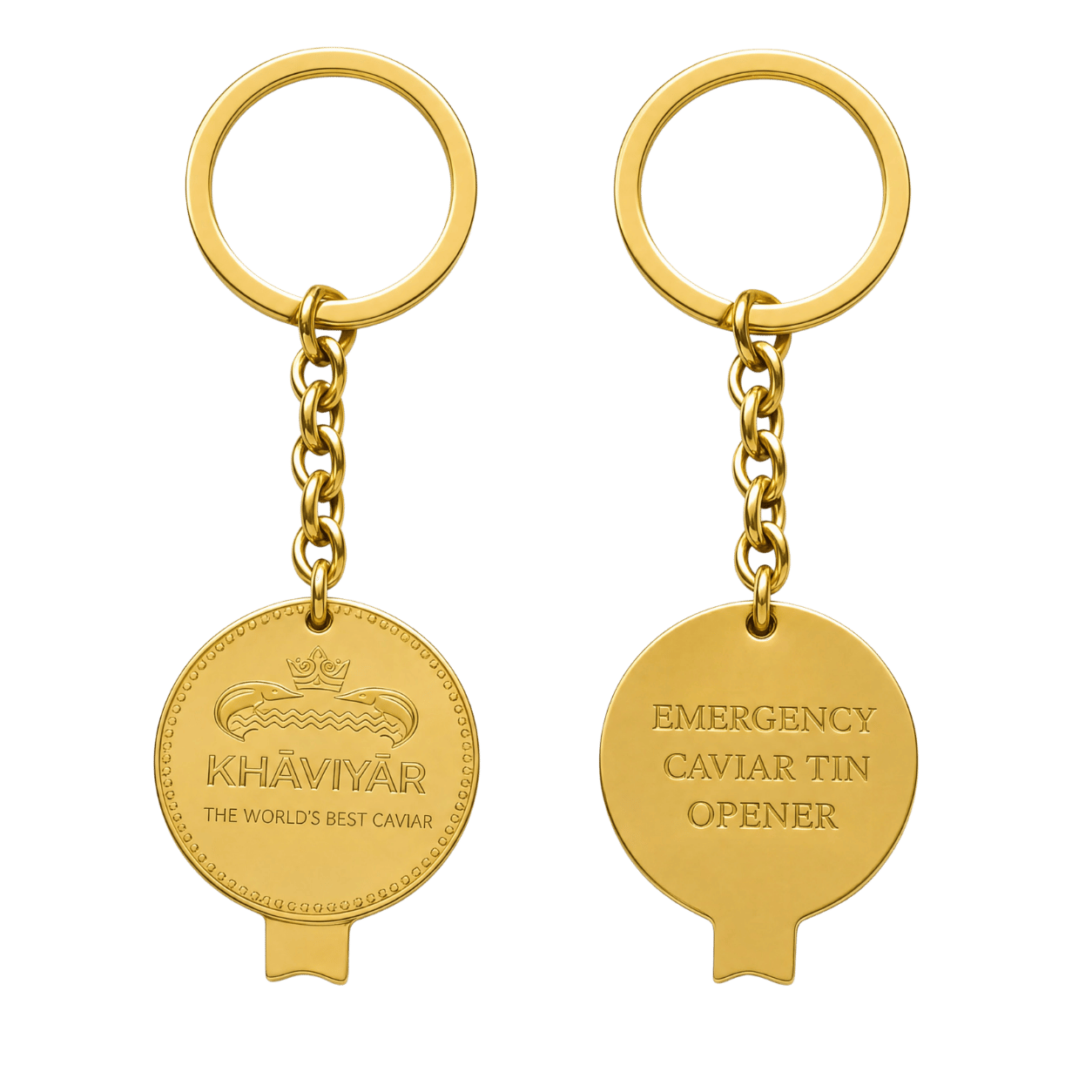 Bespoke Caviar Tin Opener Keychain · Tasting Set Gift