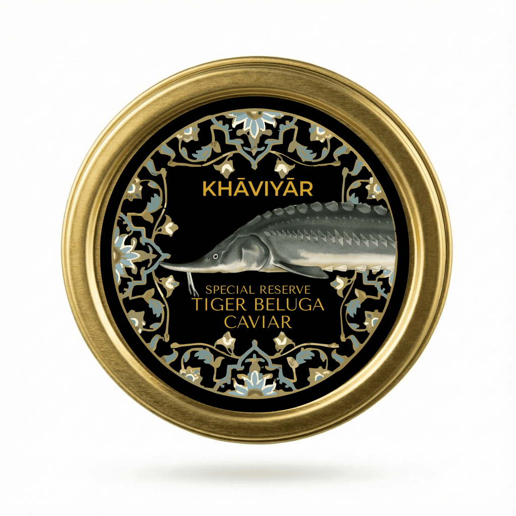 Beluga Caviar Australia | Special Reserve Tiger Beluga | KHAVIYAR
