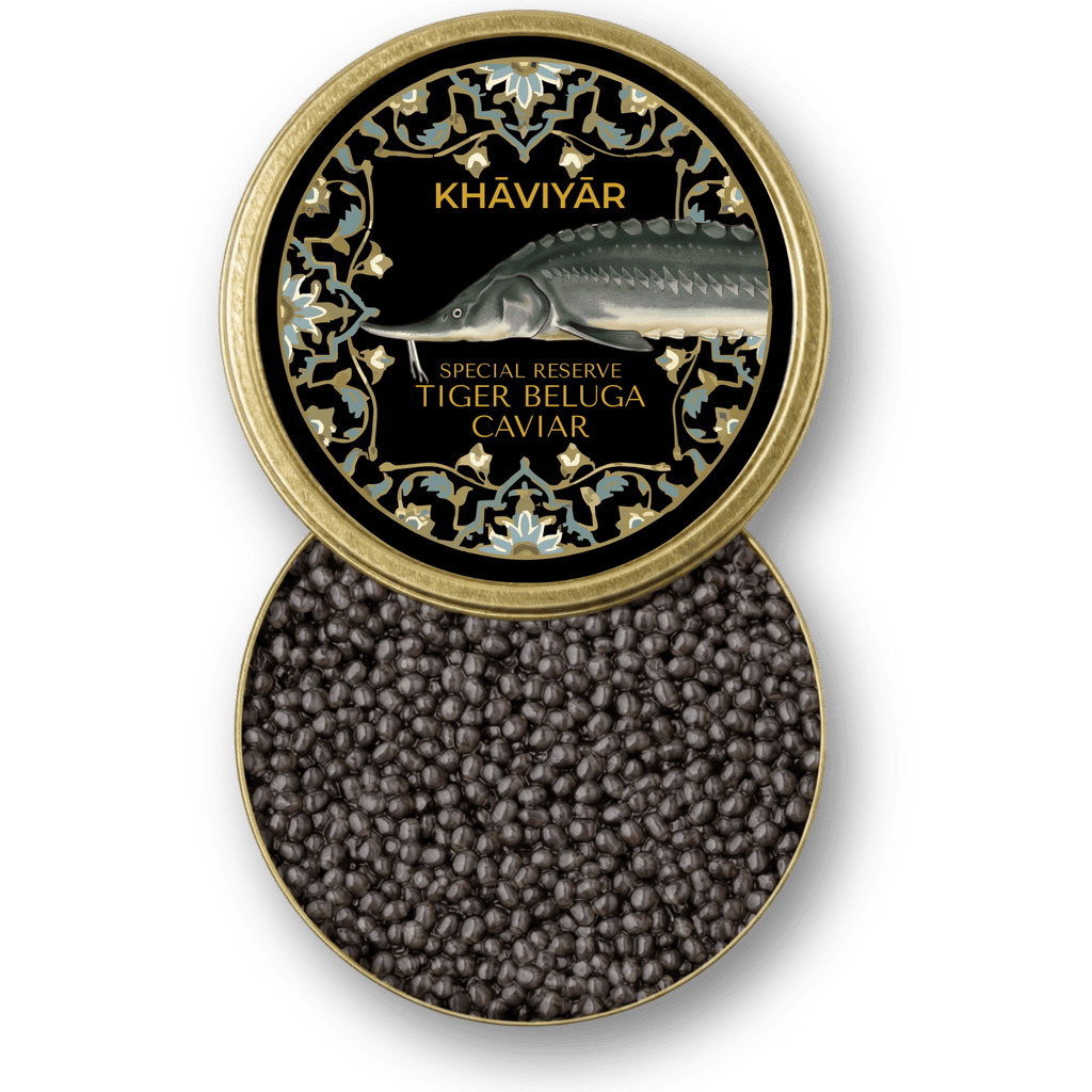 Beluga Caviar Australia | Special Reserve Tiger Beluga | KHAVIYAR