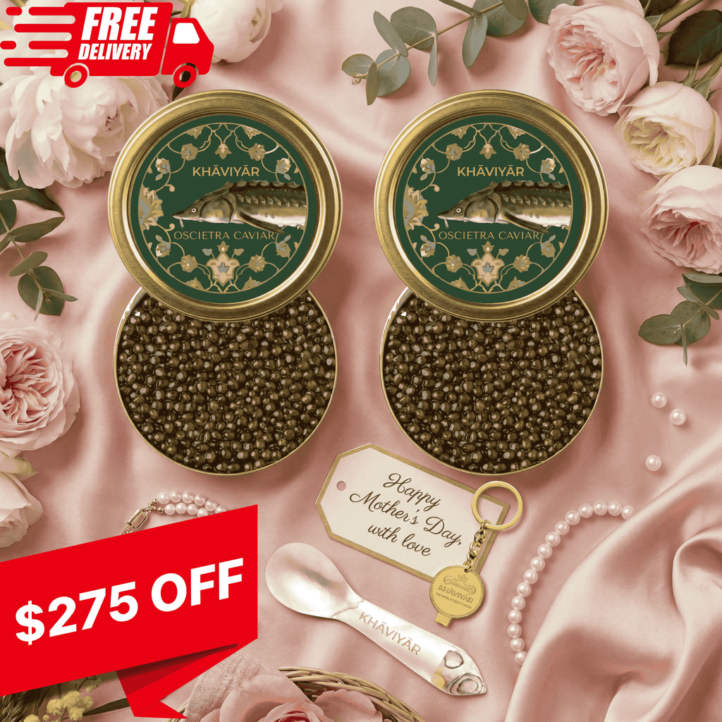 Oscietra Duo Caviar | KHAVIYAR